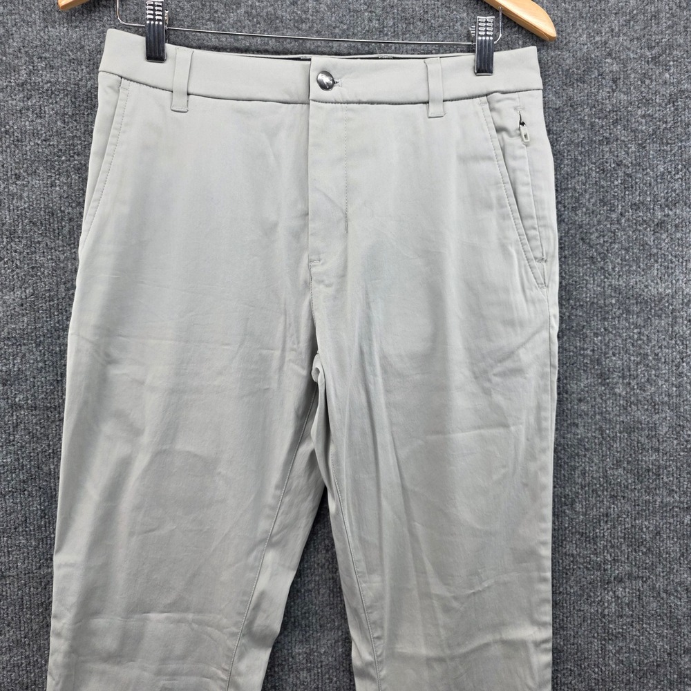 Birddogs Mens Chino Pants Light‎ Khaki Stone Stretch 30x32 Performance Khakis